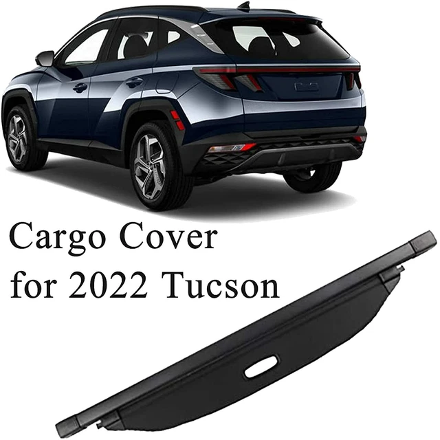 FOR 2022 HYUNDAI Tucson Cargo Cover Retractable Rear Trunk Shade Shield