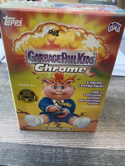 2022 Topps Garbage Pail Kids Chrome Factory Sealed Blaster Box 1986 Series 4 NEW