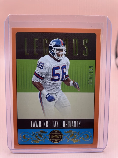2023 Panini Legacy LAWRENCE TAYLOR Legends Orange /199 #129