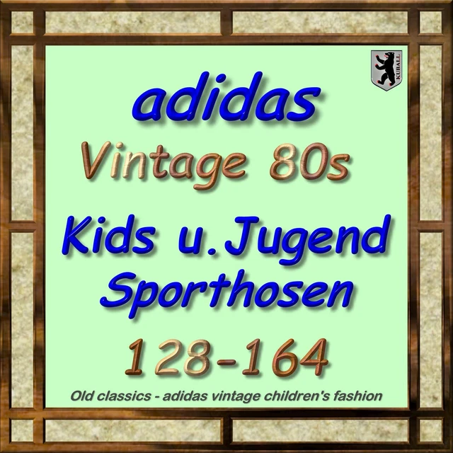 Pantaloncini Adidas nuovi 128/140/152/164 pantaloni sportivi Beckenbauer vintage anni 80 deadstock Pantaloncini Adidas nuovi 128/140/152/164 pantaloni sportivi Beckenbauer vintage anni 80 deadstock