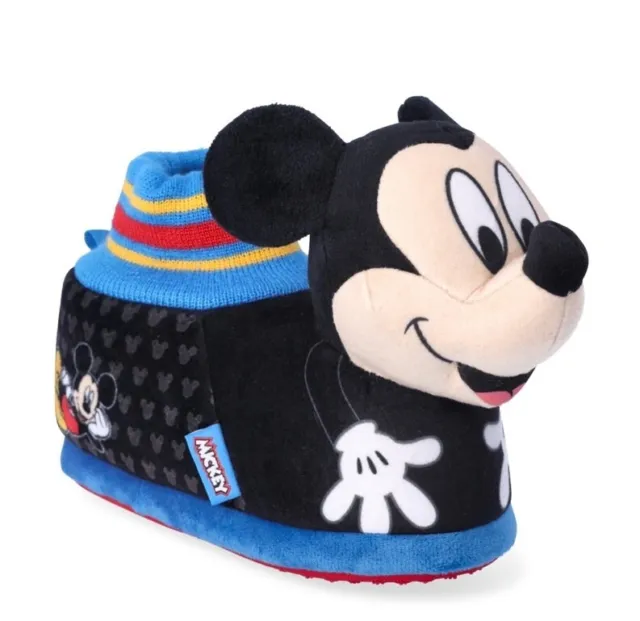 Disney Mickey Mouse Toddler Boys Slippers,Mickey Mouse Size 9-10 NEW
