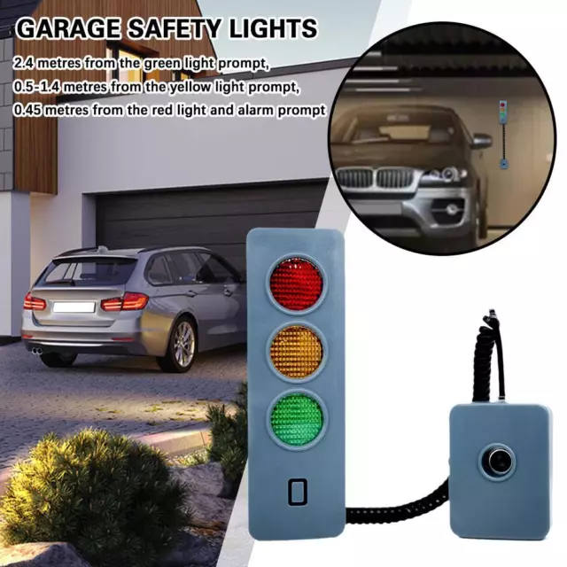 Garage Safe Light Auto Parking System Assist Distance Stop Aid Car Guide Sensor