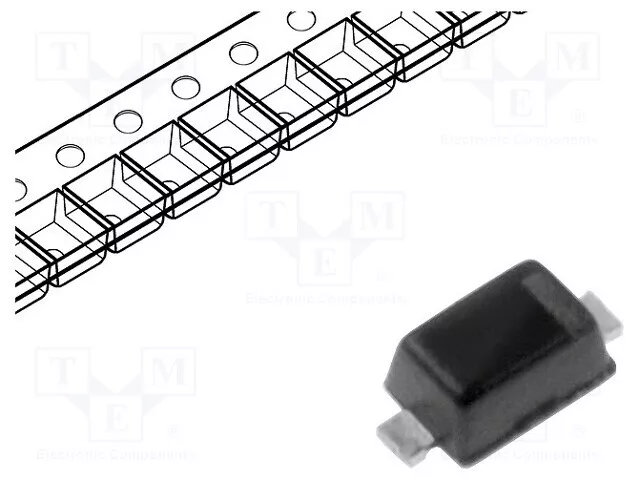 Diode : Diode Redresseur Schottky SMD 0,2A 40V SOD523 PMEG4002EB.115 Schottky