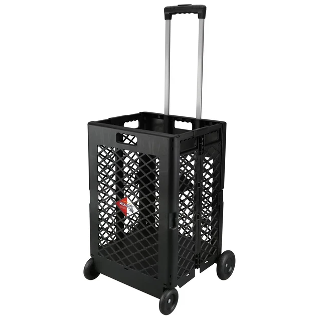 Folding Shopping Cart Wheels Collapsible Rolling Storage Foldable Laundry Basket Folding Shopping Cart Wheels Collapsible Rolling Storage Foldable Laundry Basket