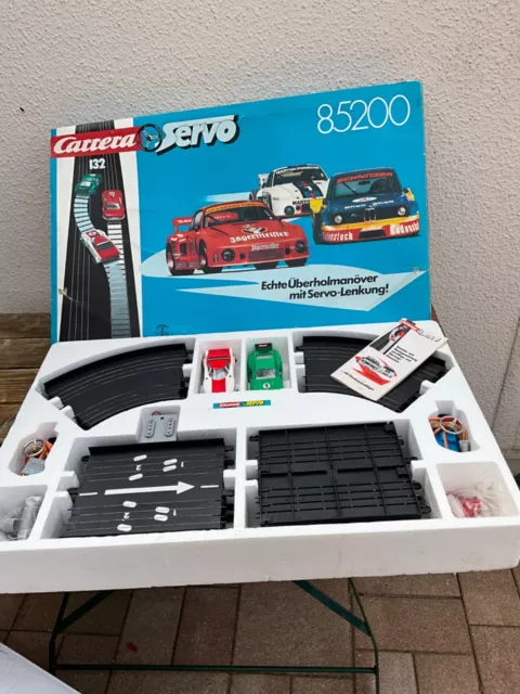 Carrera 85200 Servo 132 - mit Porsche und Lacia Stratos / im Originalkarton