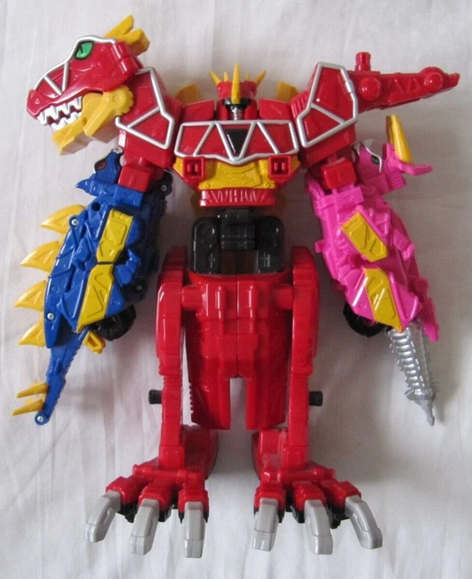 BANDAI POWER RANGERS DELUXE SUPER CHARGE DINO CHARGE T-REX MEGAZORD EUR
