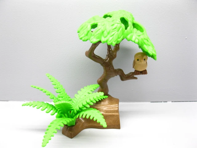 Springspinne Zubehör-Set – Märchen-Gartenschaukel & Eulenfiguren Als Kletterspielzeug & Dekoration Fürs Terrarium