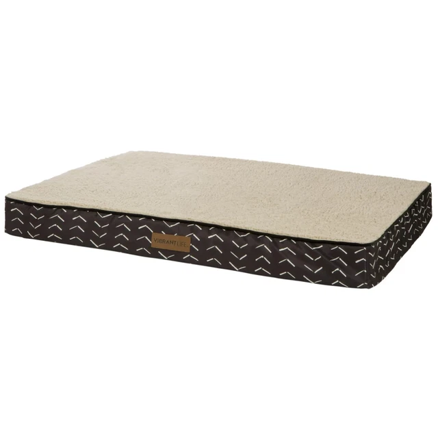 Vibrant Life Orthopedic Bed Mattress Edition Dog Bed, Large, 40"x30", Up to 70lb
