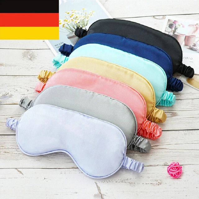 Rein Organisch Maulbeerbaum Seide Schlafmaske Schlafbrille Augenmaske Eye Maske