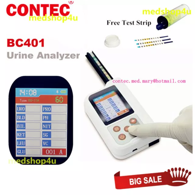 Promotion Urine Analyzer -Funktion USB-Daten-Garantie 100 CONTEC BC401