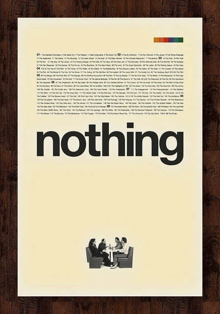 Seinfeld The Show About Nothing Tom's Restaurant Sitcom LTD AP Poster Art Print