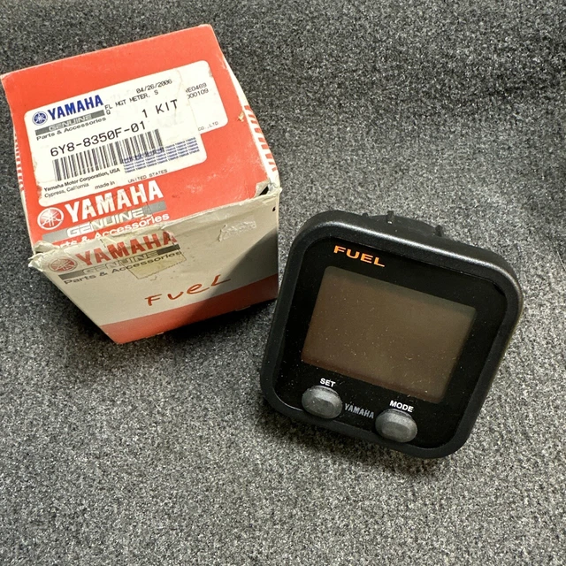 YAMAHA OUTBOARD FUEL Management Meter Square Gauge 6Y88350F0100 360
