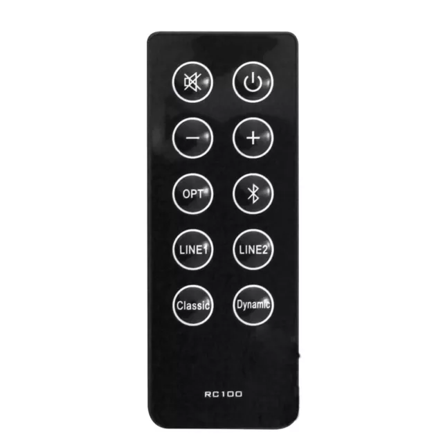 Reemplace el control remoto RC10D RC100 por barra de sonido R2000DB alimentada3946