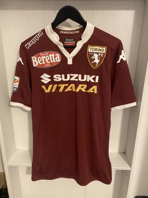 Maglia Calcio Torino Match Worn Jussed Jersey Trikot Maillot  Signed Rare