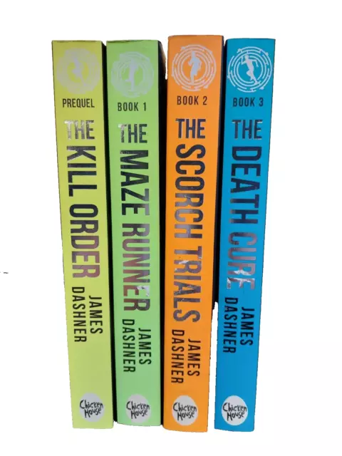 Maze Runner Series James Dashner 4 Books Set