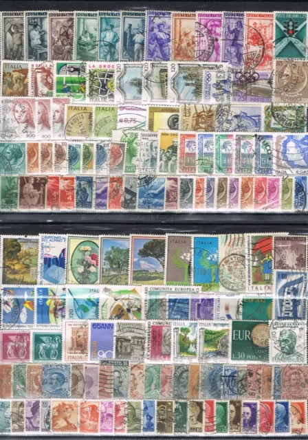 ITALIE lot 6- 140 timbres