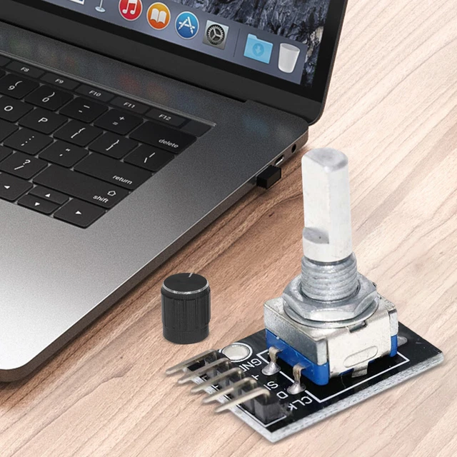 HW040 ROTARY ENCODER Module 5V Potentiometer Knob Kit with Knob Cap £3