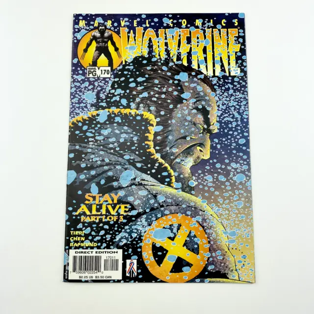 Wolverine Vol. 1 No. 170 Jan 2002 Marvel Comics Group Comic Book