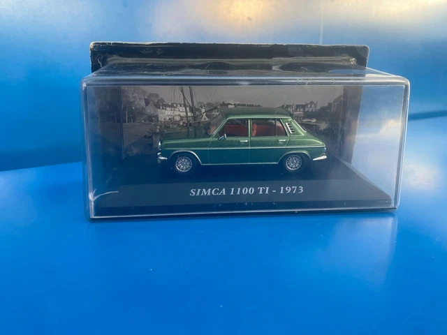 SIMCA 1100 TI 1975 1/43 IXO Boite Vitrine EUR 39,90 - FR