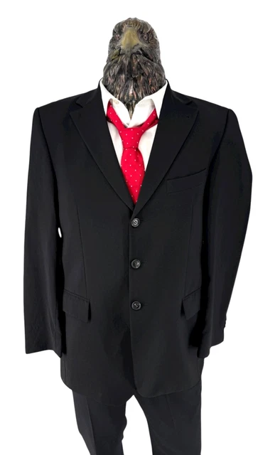 Blazer Noir Homme En Polyester - Taille XL (taille Petit, Plutôt L)