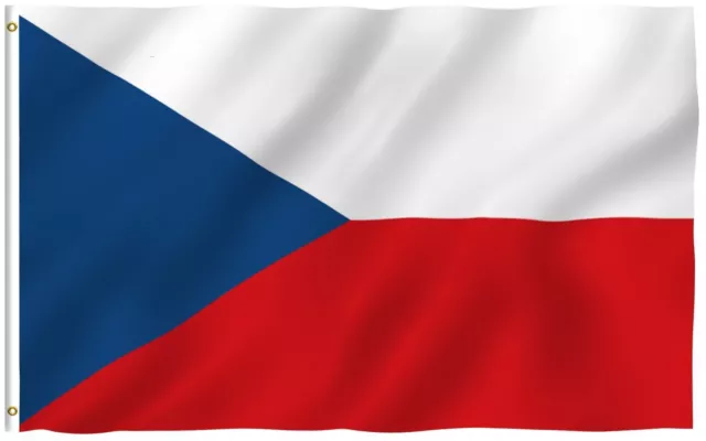 Czech Flag Czech Republic National Banner Polyester 3x5 Foot Country Flags