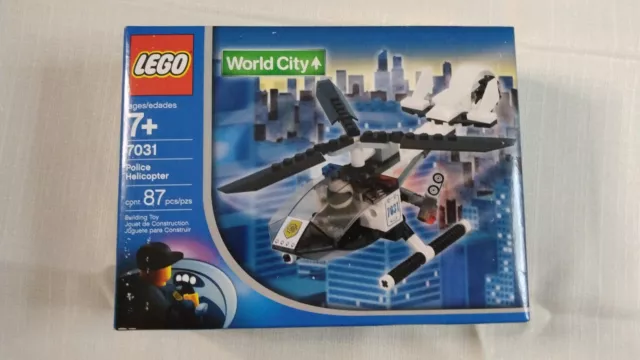 Lego World City 7031 - Helicopter - Retired New "FACTORY SEALED" Complete Set