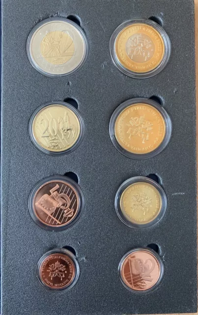 Euro-Münzen-Set (Entwurf) Vatikan - 2005