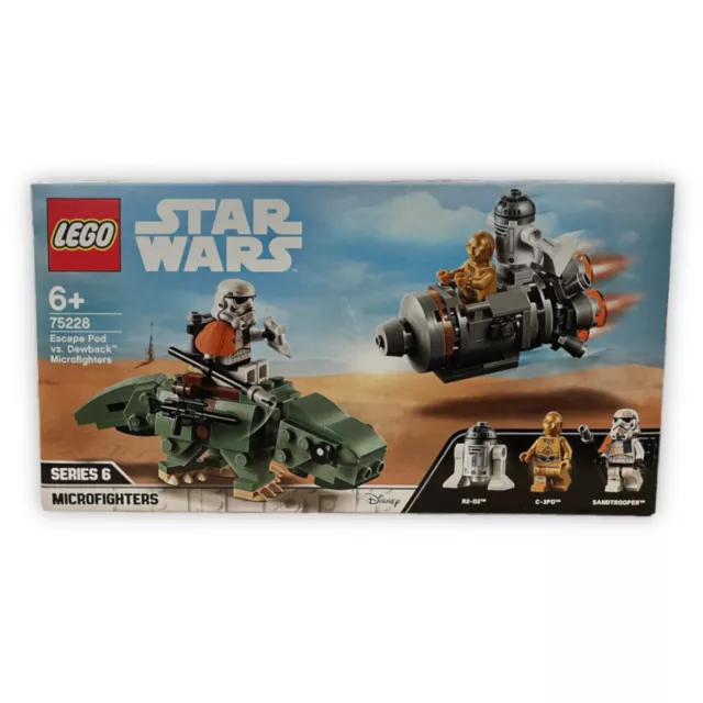 LEGO Star Wars - Escape Pod vs. Dewback™ Microfighters - 75228 - NEU/OVP