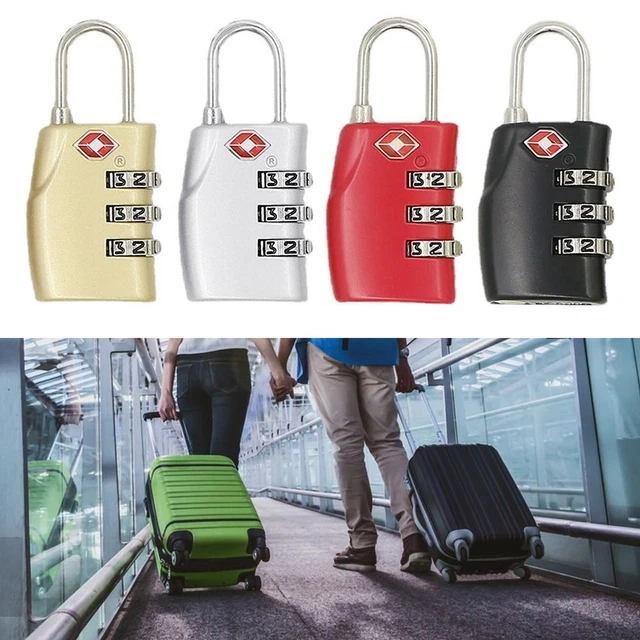 TSA Customs Password Lock Anti-theft Suitcase Luggage Coded Lock  Travel