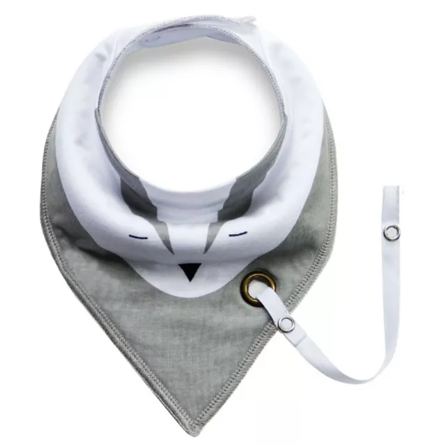 Baby Infant Toddler Soft Triangle Bandana Bib Saliva Towel with Pacifier Clip 63