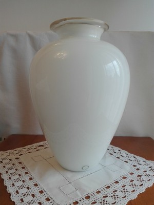 Venini venini murano VASO LABUAN CM 28 DEL 1994..FIRMA SUL FONDO ETICHETTA VENINI 