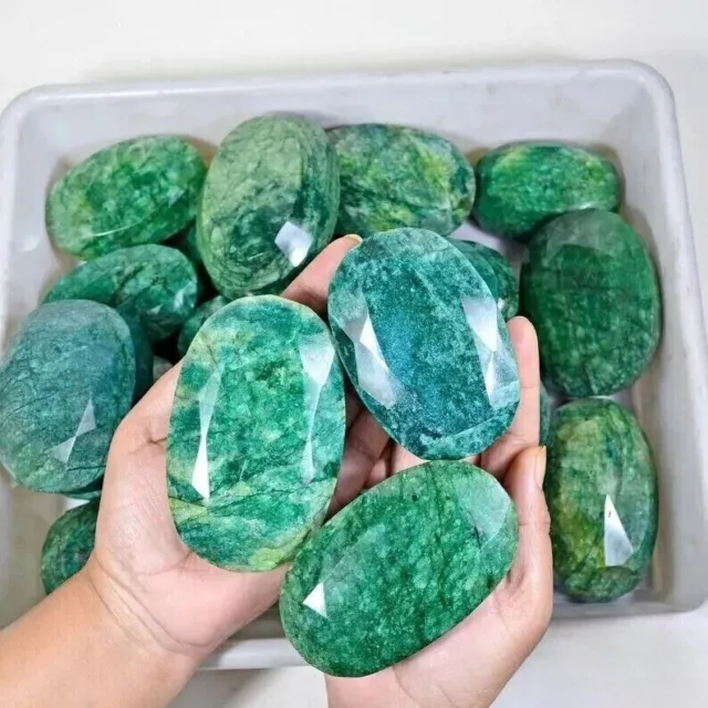 4000 Ct 1 Lot Brazilian Green Emerald Natural Huge Certified Oval Loose Gemstone