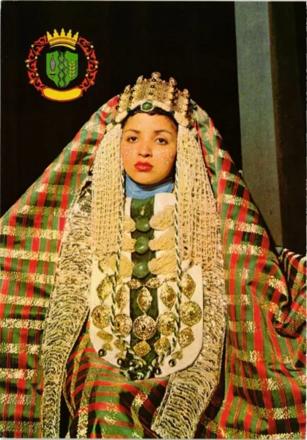 CPM AK MAROC - Mariée de FES en costume traditionnel (328878)