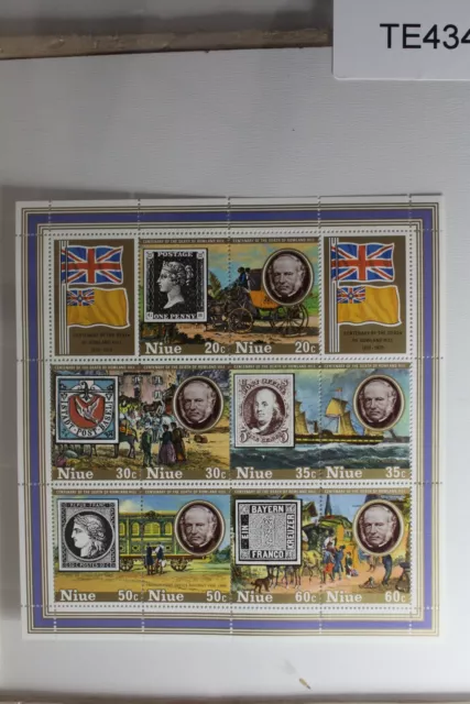 Niue Block 20 mit 246-255 postfrisch #TE434