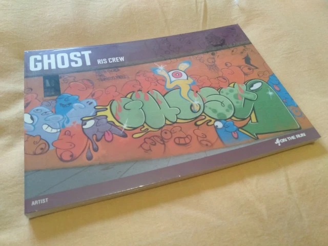 Sketch Graffiti Original GHOST RIS - Encadré Et Signé - Art Urbain Collection