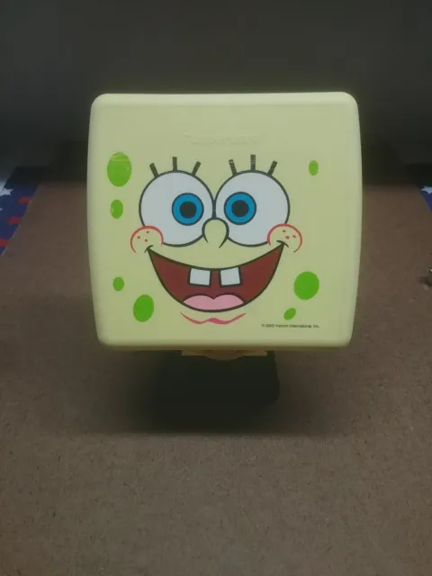 SPONGEBOB SQUARE PANTS Tupperware Sandwich Keeper Pre-owned