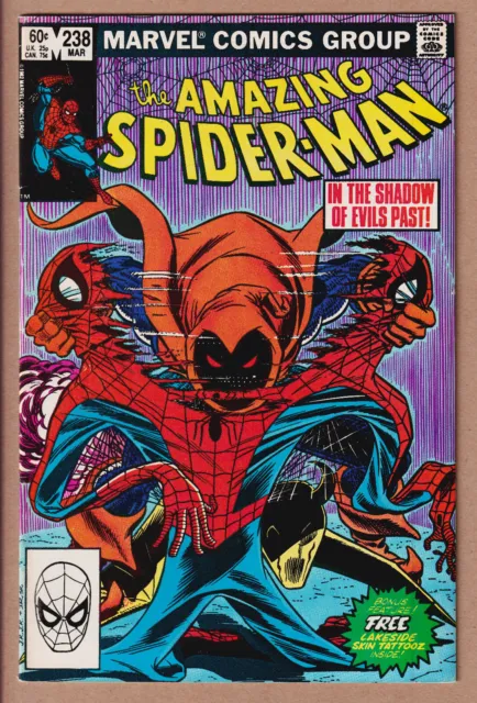 Amazing Spider-Man #238 HAS Tattooz Insert (1983, High Grade)🔑1st App Hobgoblin