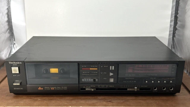 Platine Cassette Technics RS D550W, Stéréo, Vintage, Occasion