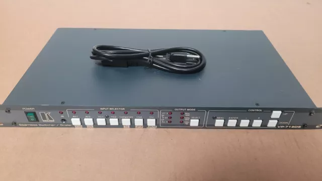 Kramer VP-719DS ProScale 7 Input Seamless Audio Switcher