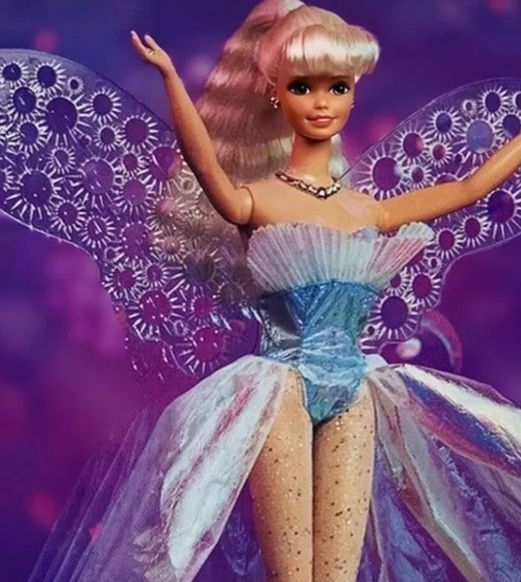 Rare barbie bubble angel mattel 1994 12443 barbie bulles enchant es de