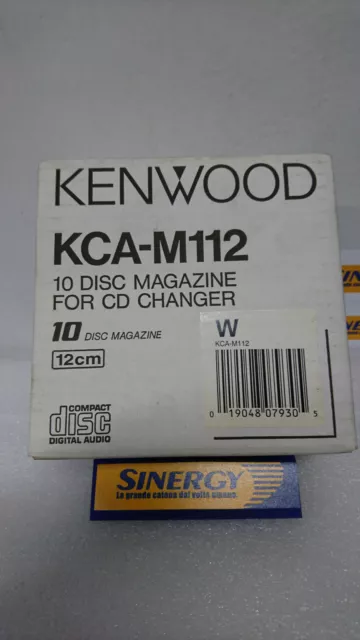 KENWOOD KCA-M112 contenitore 10 compact disc per caricatore multi CD per auto 