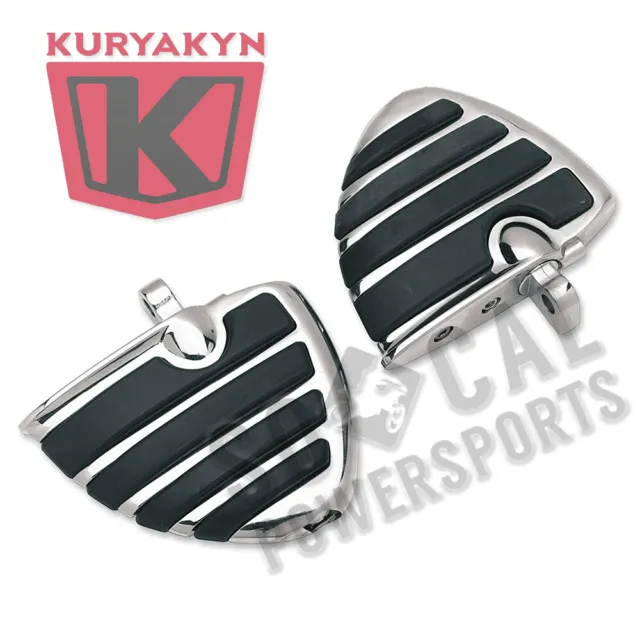 Kuryakyn ISO-Wing Mini Boards - Chrome - 4450