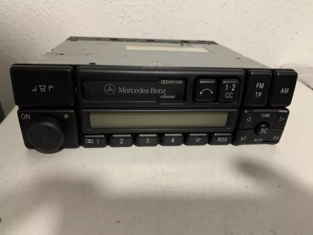 Original Mercedes Kassetten Autoradio Becker BE1150 + Radio Code