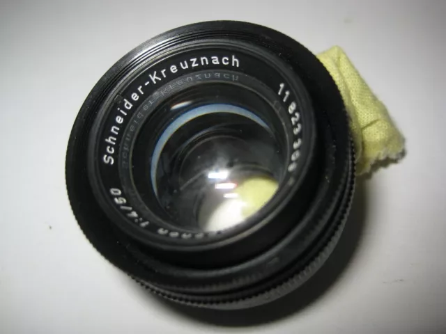 Vintage Schneider-Kreuznach Componon 50mm f/4 Enlarger Lens 25mm Mount