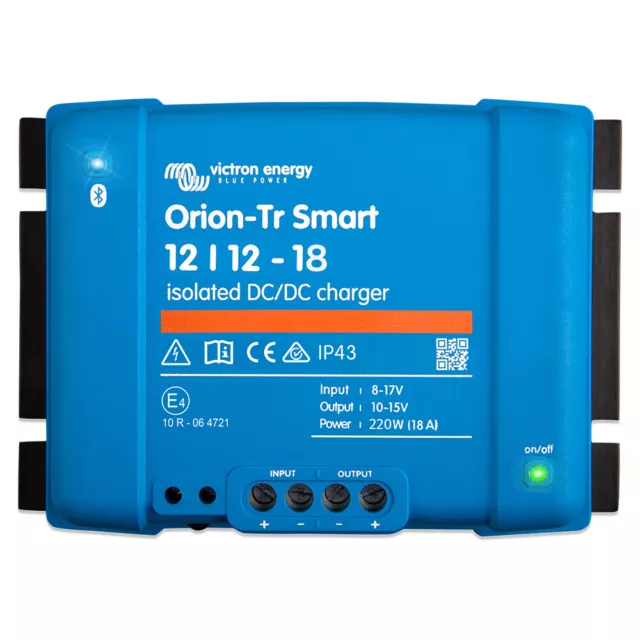 B-Ware Victron Orion-Tr Smart 12/12-18A (220W) DC DC Wandler ORI121222120