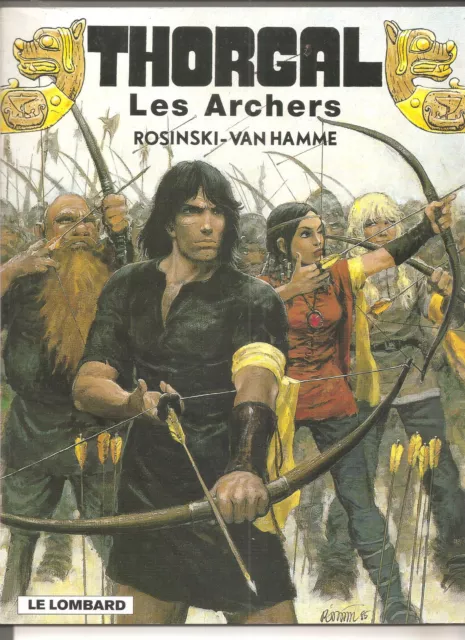 BD publicitaire THORGAL - "Les Archers" - Couverture souple - Le Lombard 1999.