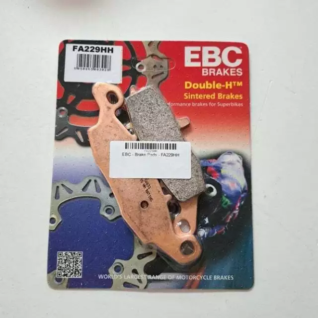 EBC FA229HH Motorcycle Brake Pads (Kawasaki ER / VN Suzuki SV / DL Models)