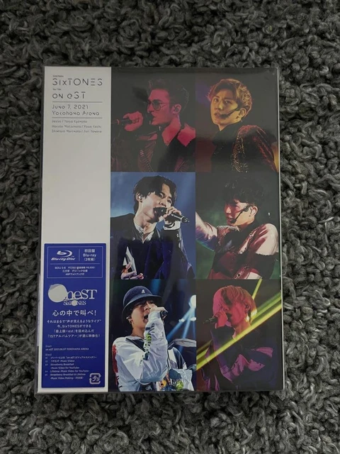 ミュージック SixTONES One ST Blu-ray SixTONES DVD＆ブルーレイ 『on eST』 | 1STアルバムツアーが