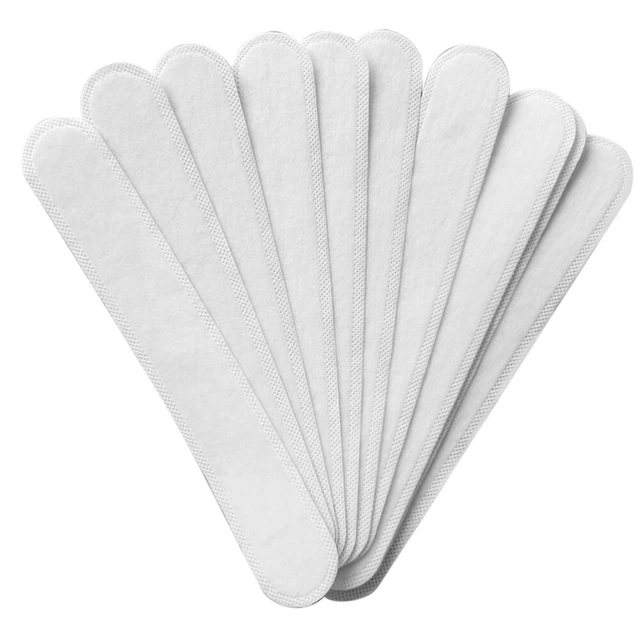 40 Pcs Hat Pad Sweat Non-woven Fabric Miss Cap Guard Collar Sweatband