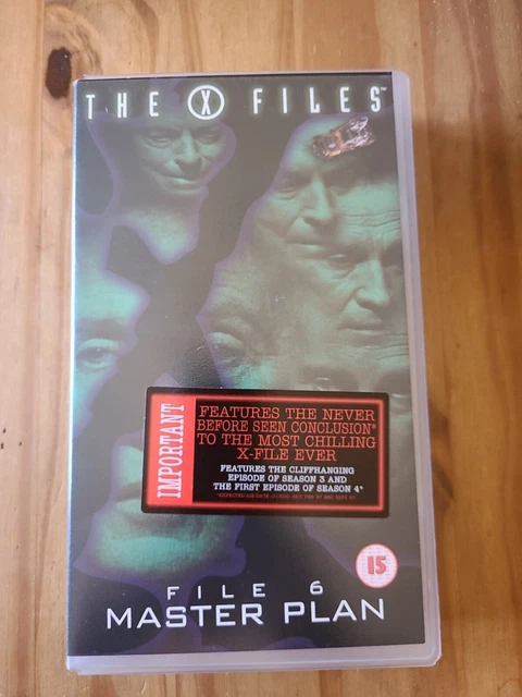 The X Files File THE X FILES File 6: Master Plan (VHS/SUR, 1996) £1.99 - PicClick UK